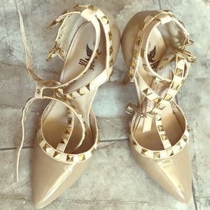 Nude heels